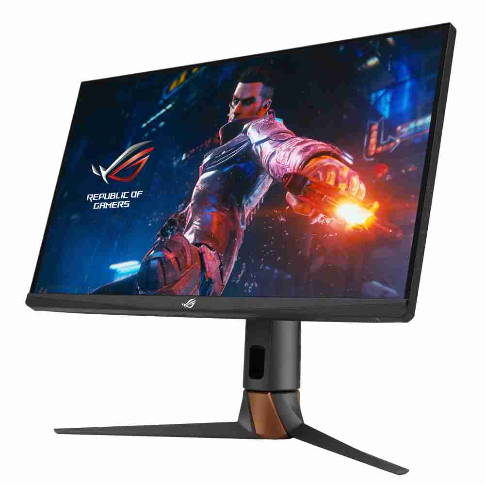 华硕ASUS ROG Swift 360Hz PG27AQN，，，，采用彩霸王全新可支持ULMB2技术的高阶电竞显示器，，，为电竞玩家打造突破以往的急速游戏体验。。（图片来源：ASUS提供）